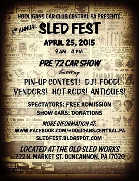 Sledfest 2015 Retro Roadmap