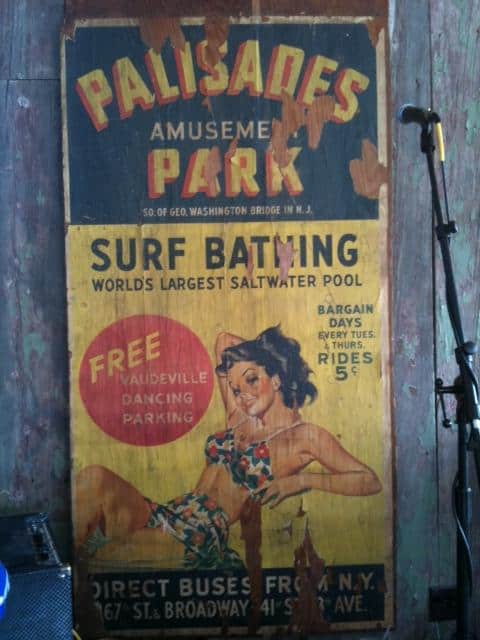 Vintage Palisades Amusement Park Poster