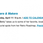 Mod Betty on WHYY TV - Movers & Makers Sneak Peek!