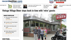 Record Online Village Diner Retro Roadmap