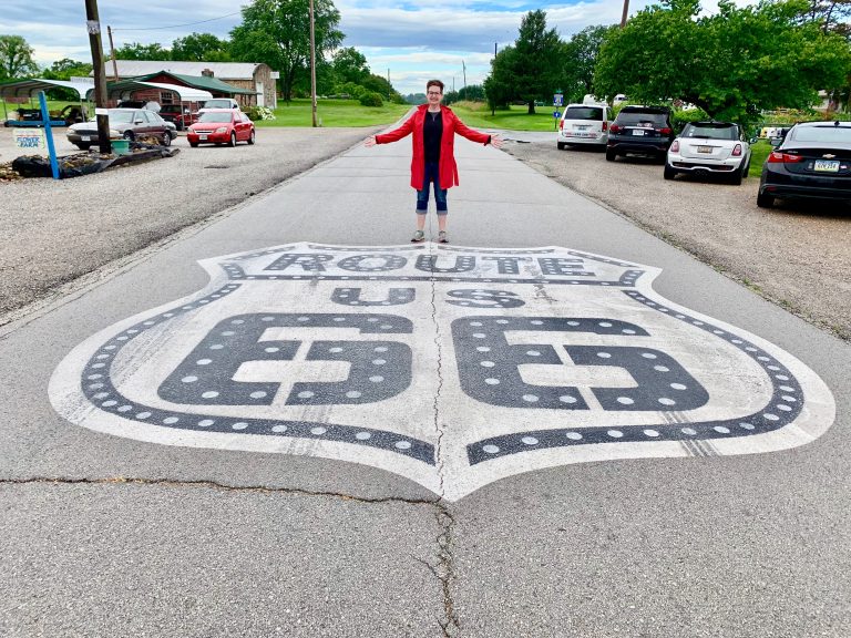 Mod Betty on Route 66 2019