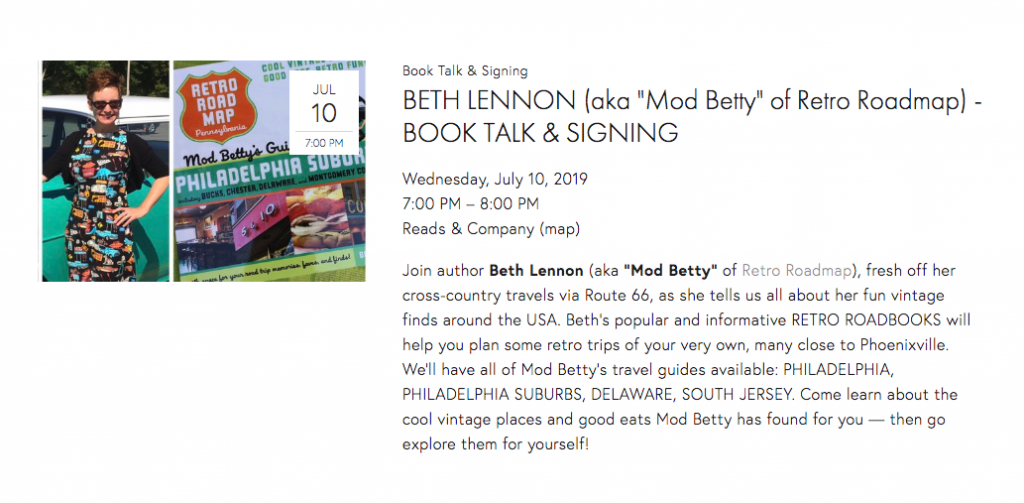 reads n company Mod Betty 2019