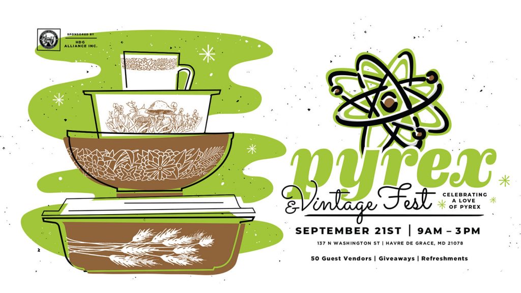 Pyrex Vintage Fest JoRetro Havre de Grace sept 2019