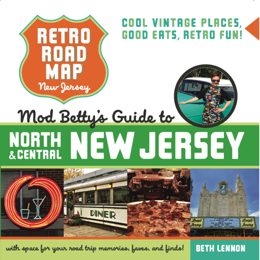 Retro Roadmap Roadbook North Central New Jersey Book Cover