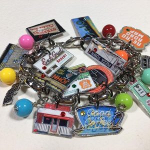 Retro Roadmap Charm Bracelet by My Aunt Debbie