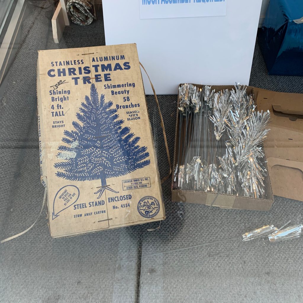 Aluminum Christmas Trees Evergleams on Eighth 2019 Retro Roadmap Manitowoc Wisconsin WI