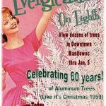 Vintage Aluminum Tree Celebration - Manitowoc Wisconsin's Evergleams on Eighth!!