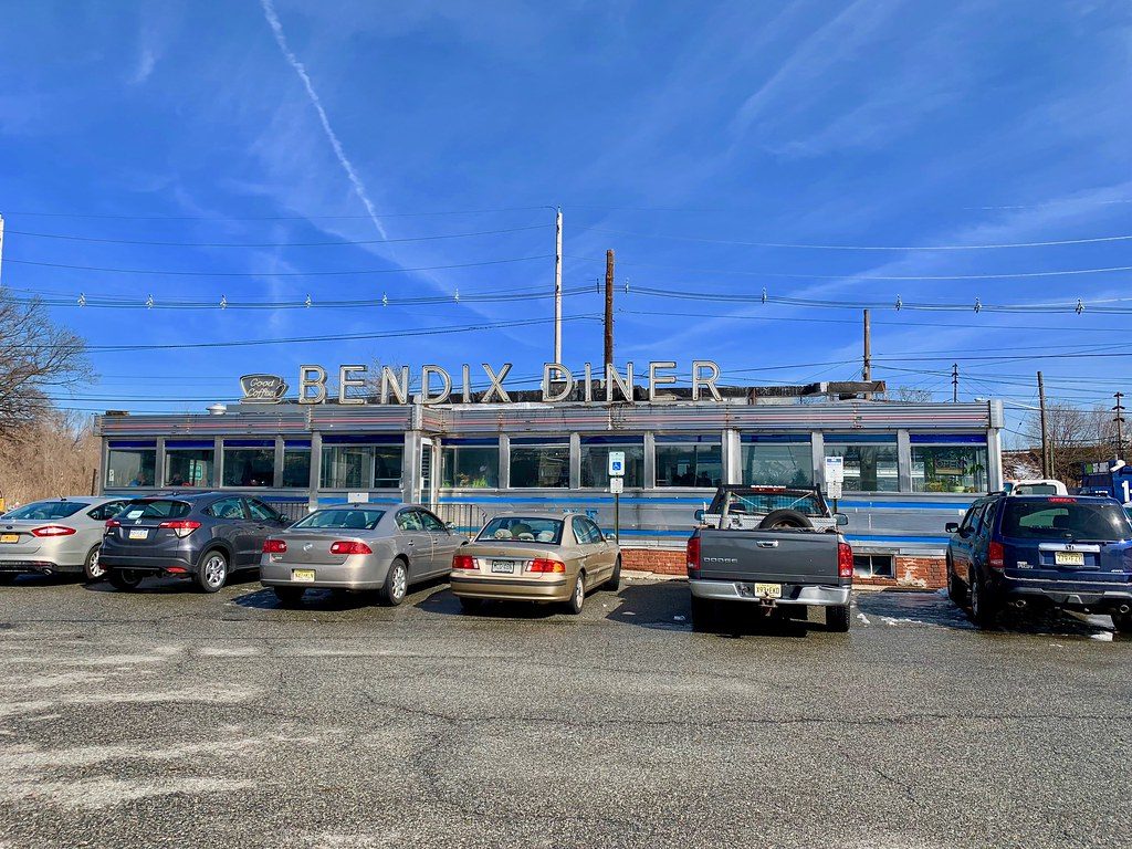 Bendix Diner NJ Retro Roadmap Exterior