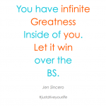 You Have Infinite...