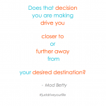 Decisions, Decisions...