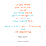 On Your Way...