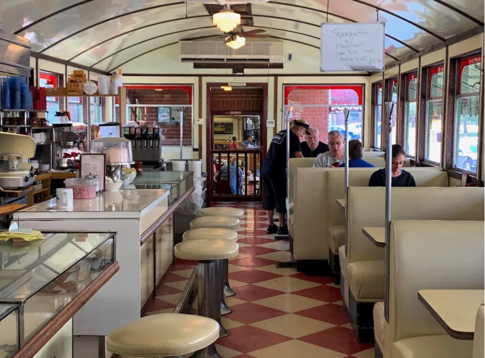 preservation pennsylvania wellsboro diner retro roadmap interior