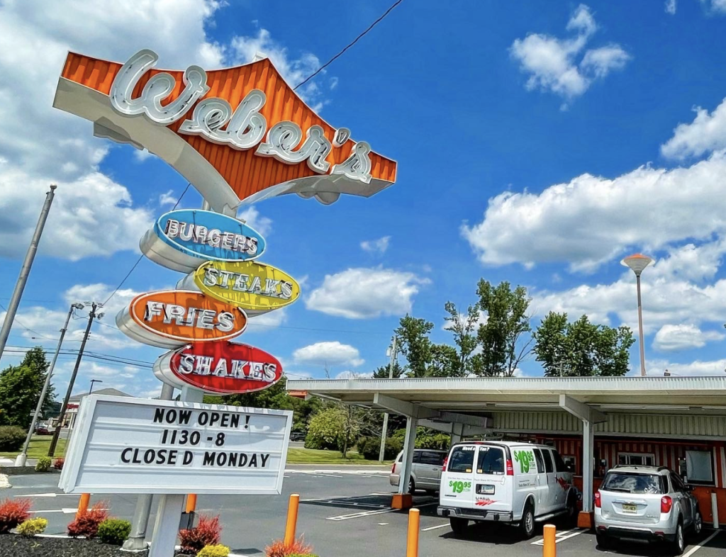 webers drive in stratford nj retro roadmap 2022